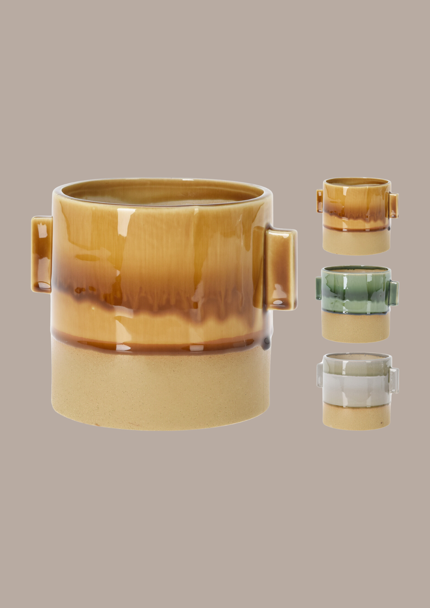 Keramieken Pot met oortjes